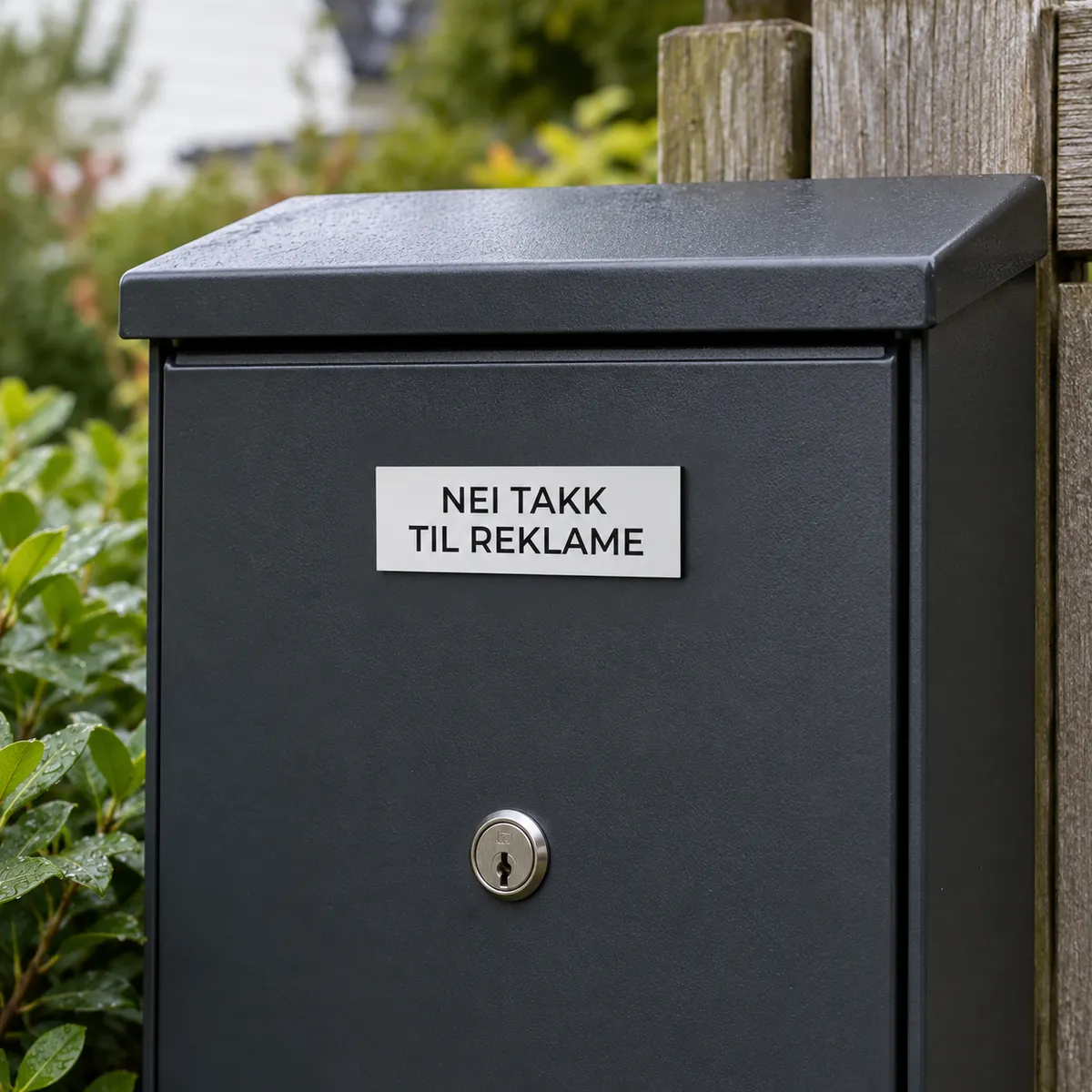 Nei takk til reklame-skilt